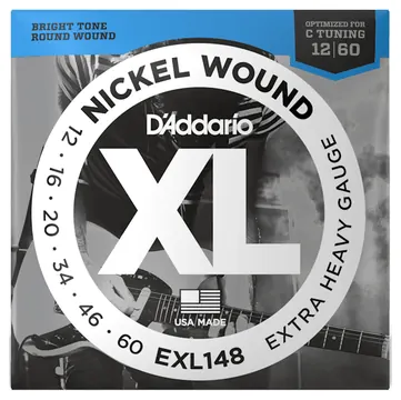D'addario EXL148 Nickel (.12-.60) Extra Heavy