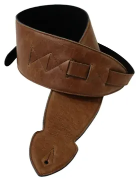 Leathergraft Softy 2.5 Guitar Strap, Honey