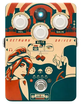 Orange PDGD Getaway Driver Drive Effektpedal