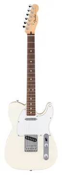 Fender Standard Telecaster LF Olympic White Elektrische Gitaar