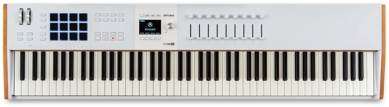 Arturia KeyLab 88 MK3 MIDI Keyboard & Controller in WHITE