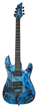 Schecter C-1 Hydro Dip Midnight Tide