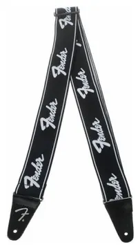 Fender Running Logo Strap BW