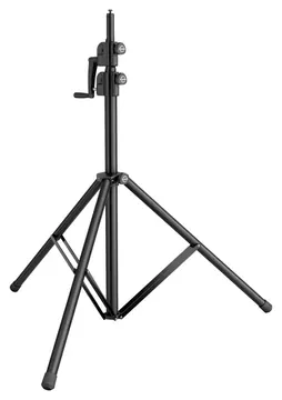 K&M 24730 Aluminium Wind-Up Stativ 3000 schwarz