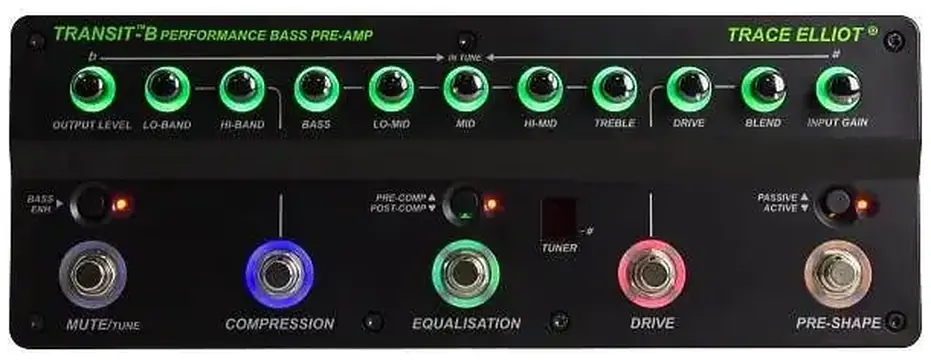 Trace Elliot Transit B Preamplificatore Multieffetto Per Basso