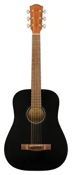 Fender Fa15 Chitarra Acustica 3/4 Black