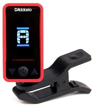 D'Addario PW-CT-17RD Eclipse Chromatic Clip-On Tuner Red