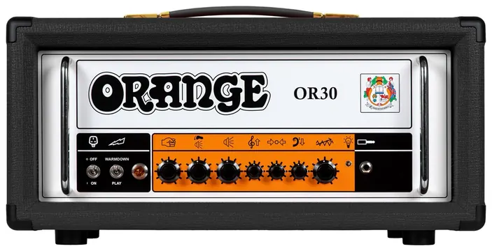 Orange OR30HBK Orange Head 30Watt Class-AB Vollröhren-Gitarrenverstärker schwarz