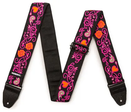 Dunlop JH22 Jimi Hendrix Blacklight Monterey Pink