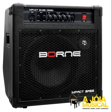 Borne Amplificador Cubo para Contrabaixo Borne Impact CB150