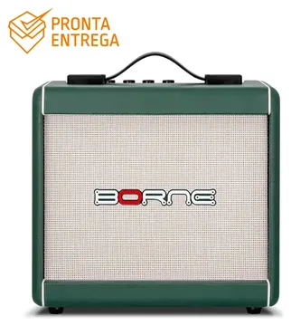 Borne Amplificador Cubo para Guitarra Borne F60 Verde
