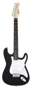 Aria STG-003-BK - Black - Chitarra elettrica