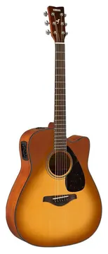 Yamaha FGX800C/02 Eletroacústico Aço Sunburst
