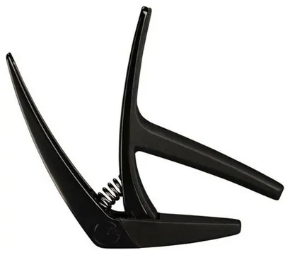 Guitar Capo G7th Nashville Acoustic and Electric, Steel String Capo, Black