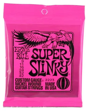 Encordoamento Ernieball P/guitarra Electrica 09/42