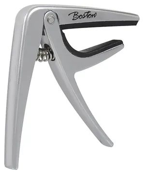 Boston BC-85-TI spring loaded capo for acoustic or electric guitar