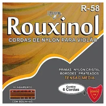 Rouxinol Encordoamento para violão ROUXINOL NYLON