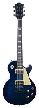 EKO LS300 Chitarra Elettrica Blue Quilted