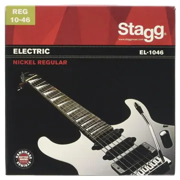 Stagg 10-46 Gauge Nickel Plated Steel Electric Guitar Strings