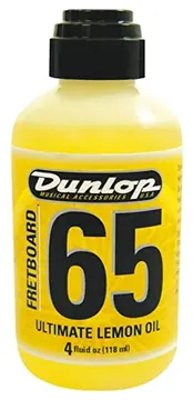 Dunlop 6554EMUL "FRETBOARD 65" HUILE DE CITRON POUR TOUCHES 118ml