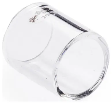 Dunlop 204 Glass Slide - Medium, Knuckle, Regular Wall, 20 x 25 x 28 mm