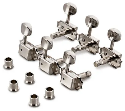 Gotoh Jogo de carrilhões p/guitarra eléctrica SD90MG-05M 3+3 Nickel c/Magnum Lock
