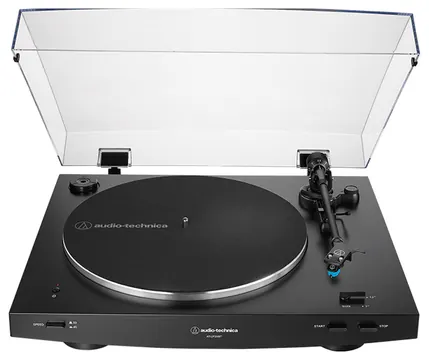 Audio-Technica AT-LP3XBT-BK Giradischi a cinghia automatico + Bluetooth, Nero