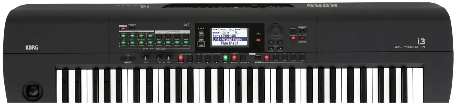 Korg i3 Keyboard in Black