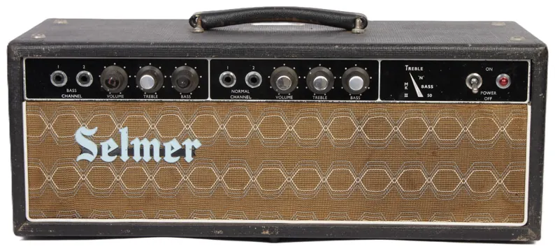 Selmer Treble/Bass MKII 50W Topteil Vintage Amp