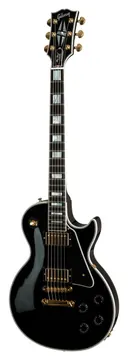 Gibson Les Paul Custom Ebony Gold Hardware