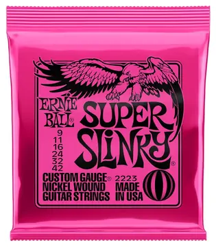 Jogo Cordas Guitarra Elétrica Ernie Ball 2223 009-042