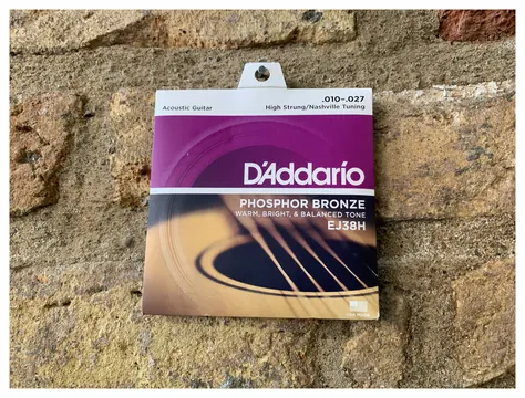 D'Addario EJ38H Nashville Tuning Acoustic 10's