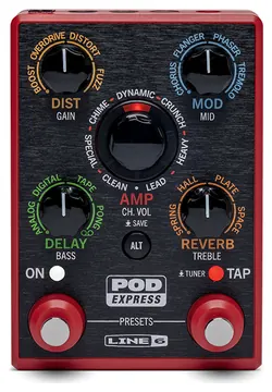 Line6 Pod Express Guitar Pedale Multieffetto per Chitarra