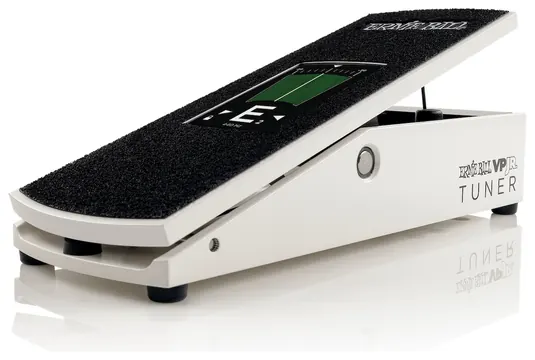 Ernie Ball 6200 VP JR Tuner White Volumenpedal mit Tuner, weiß