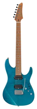 Ibanez MM1-TAB Transparent Aqua Blue Signature Martin Miller