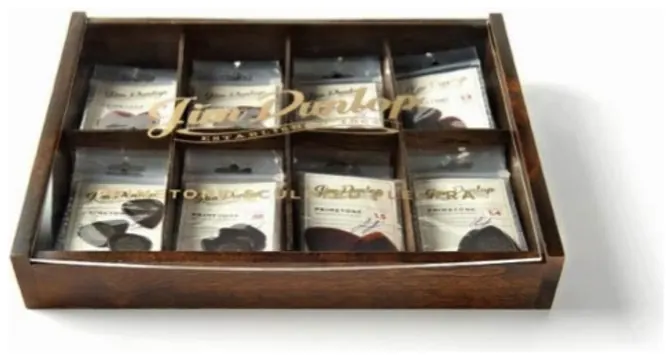 Dunlop 5101 Primetone Sculpted Plectra Cabinet/108