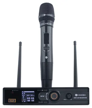 Kadosh Microfone Sem Fio Kadosh K501M UHF Mão