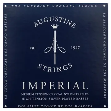 Augustine Strings For Classic Guitar Set Blue Imperial High