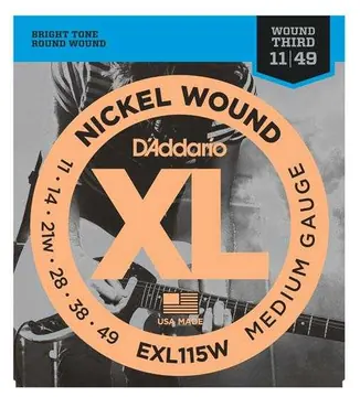 D'Addario EXL115W für E-Gitarre
