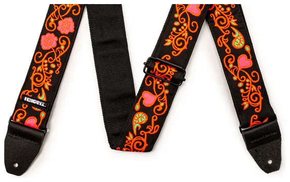 Dunlop JH23 Jimi Hendrix Blacklight Monterey Orange