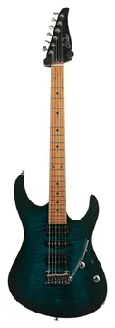 Suhr Modern Plus Trans Teal Burst Maple Fingerboard guitarguitar Select #92015