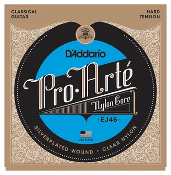 D'ADDARIO Encordoamento Violão D'addario EJ46 Nyl PRO-ARTE T. Pesada Hard Tension