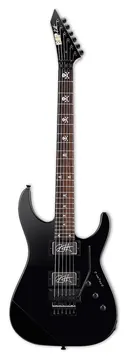 ESP Signature Kirk Hammett KH-2 Neck Thru Schwarz