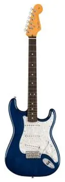 Fender Cory Wong Stratocaster rw sapphire blue transparent con custodia