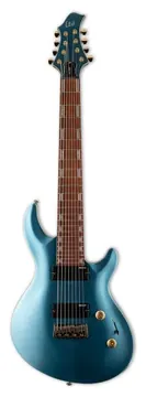 ESP de 8 Cuerdas ESP/LTD JR-208 Javier Reyes Signature Pelham Blue