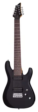 Schecter C-8 Deluxe Satin Black