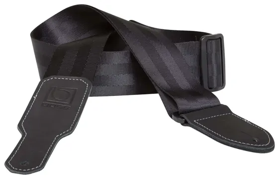 Boss BSB-20-BLK 2IN GUITAR STRAP BLACK SEATBELT