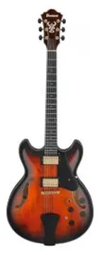Ibanez ASH300 Tobacco Brown Chitarra Semiacustica con Custodia
