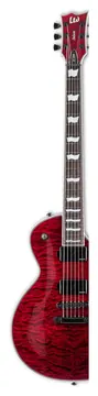 LTD EC-1000QM Eclipse See thru black cherry