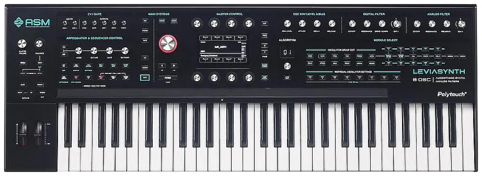 ASM Ashun Sound Machines ASM Leviasynth Keyboard